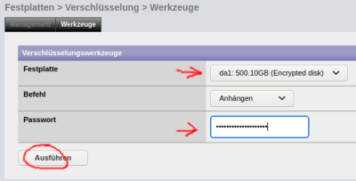 Entschlüsseln